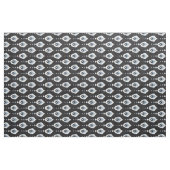 Niedliche neutrale, graublaue Kat-Stammmuster Stoff (Fat Quarter (45,7 x 55,9 cm))