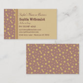 Niedliche neutrale Muster kreative Person Visitenkarte (Vorne/Hinten)