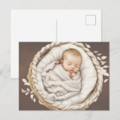 Niedliche neutrale Postkarte (Vorne/Hinten)