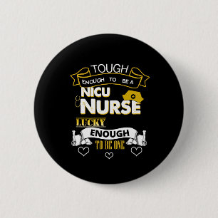 Niedliche NICU Nurse Neugeborene-Prämie Kinderbet Button