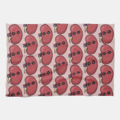 Niedliche Niere - Biologie des Menschen Geschirrtuch (Horizontal)