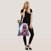 Niedliche Ninja-Kriegerin Tasche (Am Model)