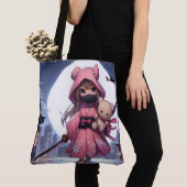 Niedliche Ninja-Kriegerin Tasche (Von Nahem)