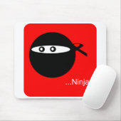 Niedliche Ninja Mausunterlage Mousepad (Mit Mouse)