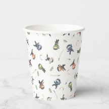 Niedliche Ninja Warrior Kids Patter Geburtstagspar