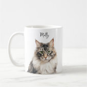 Niedliche Norwegische Waldkatze Beste Mama / Vater Kaffeetasse (Links)