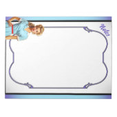 Niedliche Nostalgie-Krankenschwester Pinup in der  Notizblock (Vorderseite)