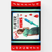 Niedliche Nostalgische Krankenschwester_ Fühlt euc Banner (Vertikal)