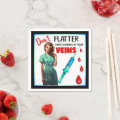 Niedliche Nostalgische Krankenschwester_ Fühlt euc Serviette (Beispiel)