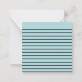 Niedliche Nostalgische Krankenschwester Ich mag gr Mitteilungskarte (Rückseite)