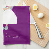 Niedliche nüchterne Prinzessin Purple Handtuch (Viertel Falte)