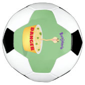 Niedliche Nudeln Schlange Cartoon Illustration Spa Fußball (Gedreht)