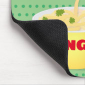 Niedliche Nudeln Schlange Cartoon Illustration Spa Mousepad (Ecke)