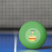 Niedliche Nudeln Schlange Cartoon Illustration Spa Tischtennisball (Netto)