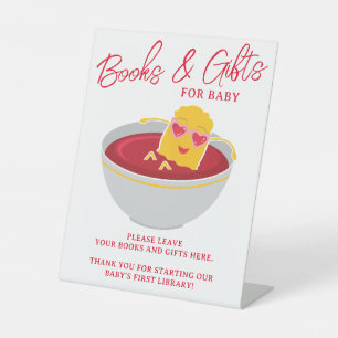 Niedliche Nugget Girl Duschbücher & Geschenke Sockelschild