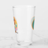 Niedliche Nurkatze hinzufügen Glas (Links)