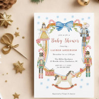 Niedliche Nutcracker Soldaten Weihnachtsdusche