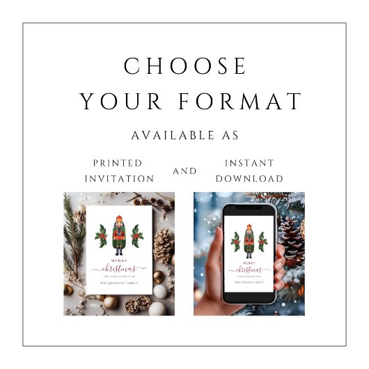 Niedliche Nutcracker Weihnachten