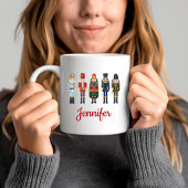 Niedliche Nutcracker Weihnachten Kaffeetasse