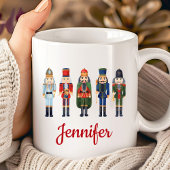 Niedliche Nutcracker Weihnachten Kaffeetasse
