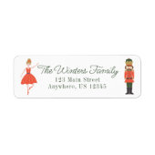 Niedliche Nutcracker-Weihnachtsrückgabe (Vorne)