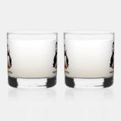 Niedliche Nuthin' like Snugglin' Puffins Whiskyglas (Links)