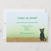 Niedliche Nutztiere Geburtstagsfeier Einladung (Rückseite)