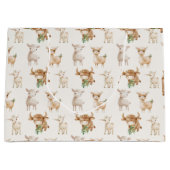 Niedliche Nutztiere Große Geschenktüte (Vorderseite)