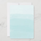 Niedliche O- Fisch-Alte Fischerei 1. Geburtstag Einladung (Rückseite)