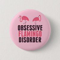 Niedliche obsessive Flamingo-Störung