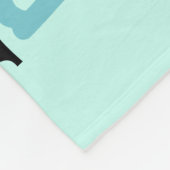 Niedliche, obsessive Panda-Störung Fleecedecke (Ecke)