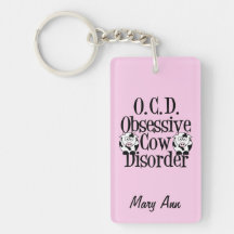 Niedliche obsessive Rinderkrankheit