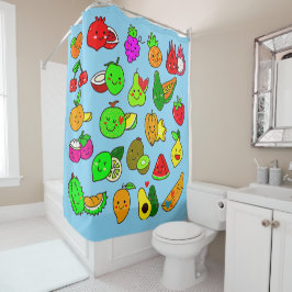 NIEDLICHE OBST! DUSCHVORHANG