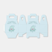 Niedliche Octopus Baby Dusche Kawaii Pink Girl Geschenkschachtel (Ungefaltet)