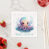 Niedliche Octopus Babydusche Serviette (Beispiel)