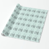 Niedliche Octopus-Illustration Geschenkpapier (Ungerollt)