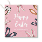 Niedliche Ohren glücklich Ostern Geschenkanhänger