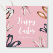 Niedliche Ohren glücklich Ostern Geschenkanhänger