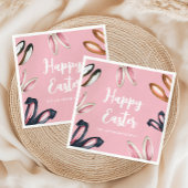 Niedliche Ohren glücklich Ostern Serviette