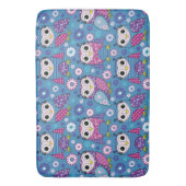 Niedliche Öle und Blume Badematte (Vorderseite Vertikal)