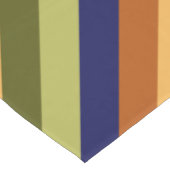 Niedliche Olive Sage Navy Strips Mittlerer Tischlä Mittelgroßer Tischläufer (Ecke)