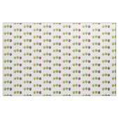 Niedliche Oliven singen Cartoon Stoff (Fat Quarter (45,7 x 55,9 cm))
