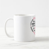 Niedliche Oma/Herz Definition Kaffeetasse (Links)