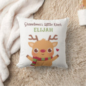 Niedliche Oma Little Deer, Weihnachts Kinderzimmer Kissen (Decke)