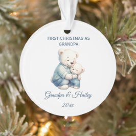 Niedliche Opa Beers Personalisiert Weihnachten Ornament