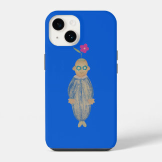 Niedliche optimistische Blume lieben iPhone 14 Hülle