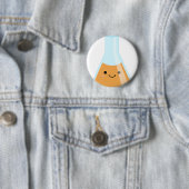 Niedliche orange Alchimie kawaii Flasche Button (Beispiel)