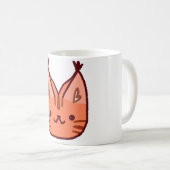 Niedliche Orange Cat Tasse (VorderseiteRechts)