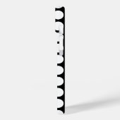 Niedliche Orange Kitty Cat bei Blume Personalisier Case-Mate iPhone Hülle (Rückseite / Links)