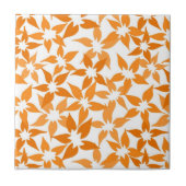 Niedliche Orangefarbene Tile Fliese (Vorderseite)